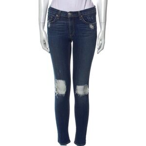 Rag & Bone Mid-Rise Skinny Jeans